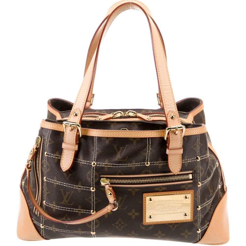Louis Vuitton Monogram Riveting Shoulder Bag M40140 Marc Jacobs